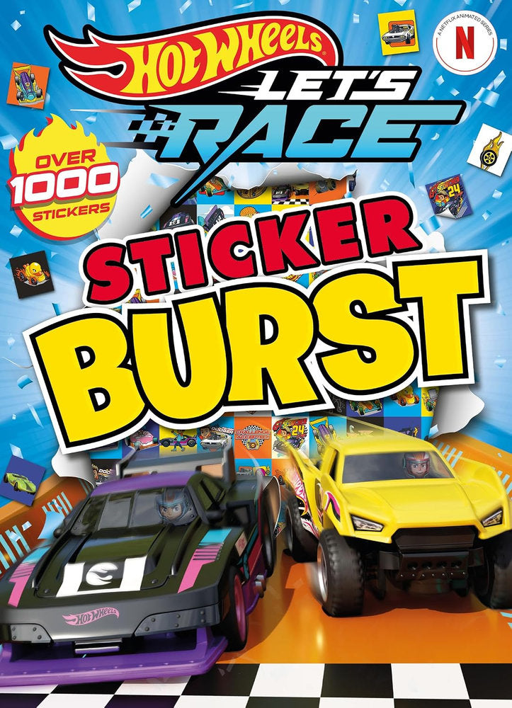 Hot Wheels Lets Race 1000 Sticker Burst