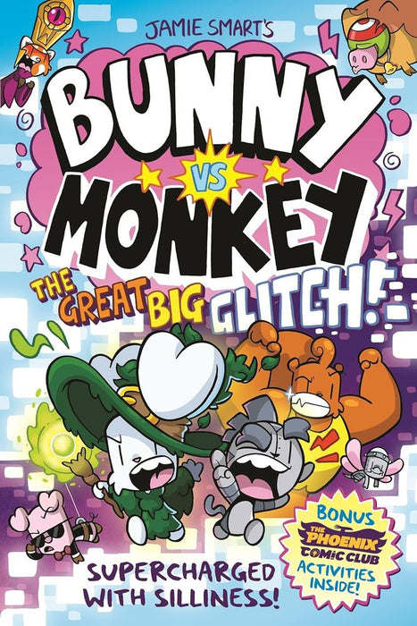 Bunny vs Monkey 10: The Great Big Glitch (Paperback)