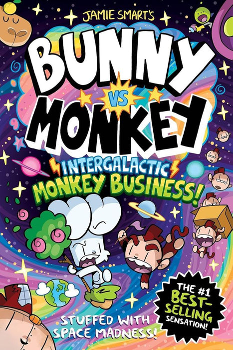 Bunny vs Monkey: Intergalactic Monkey Business! (Hardcover)