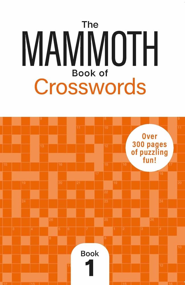 The Mammoth Book of Crosswords Book 1 (Paperback)