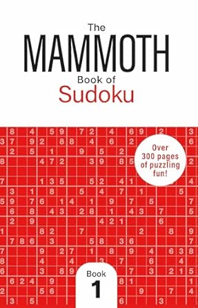 The Mammoth Book of Sudoku Book 1 (Paperback)
