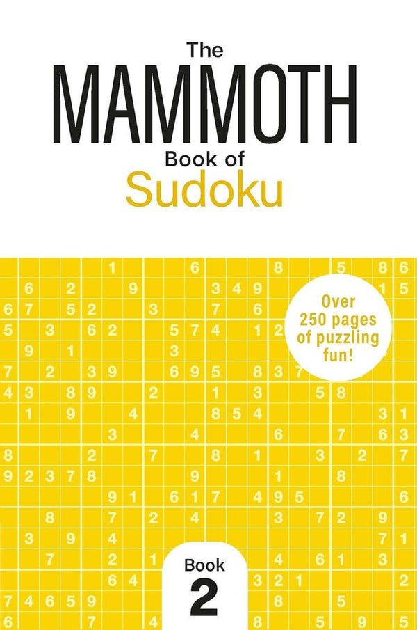Mammoth Book of Sudoku Book 2 (Paperback)