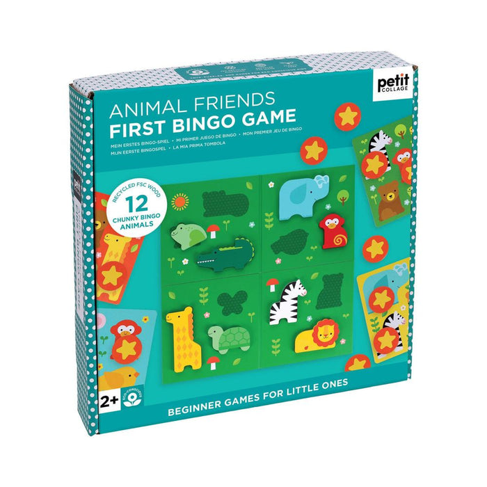 First Bingo Game: Animal Friends (Board Game)