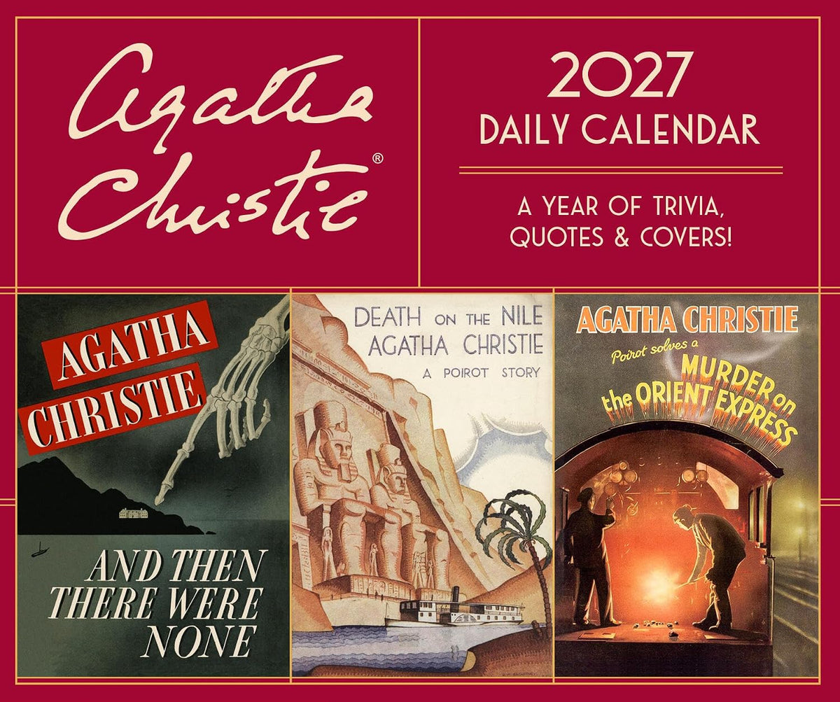 Agatha Christie 2027 Daily Calendar