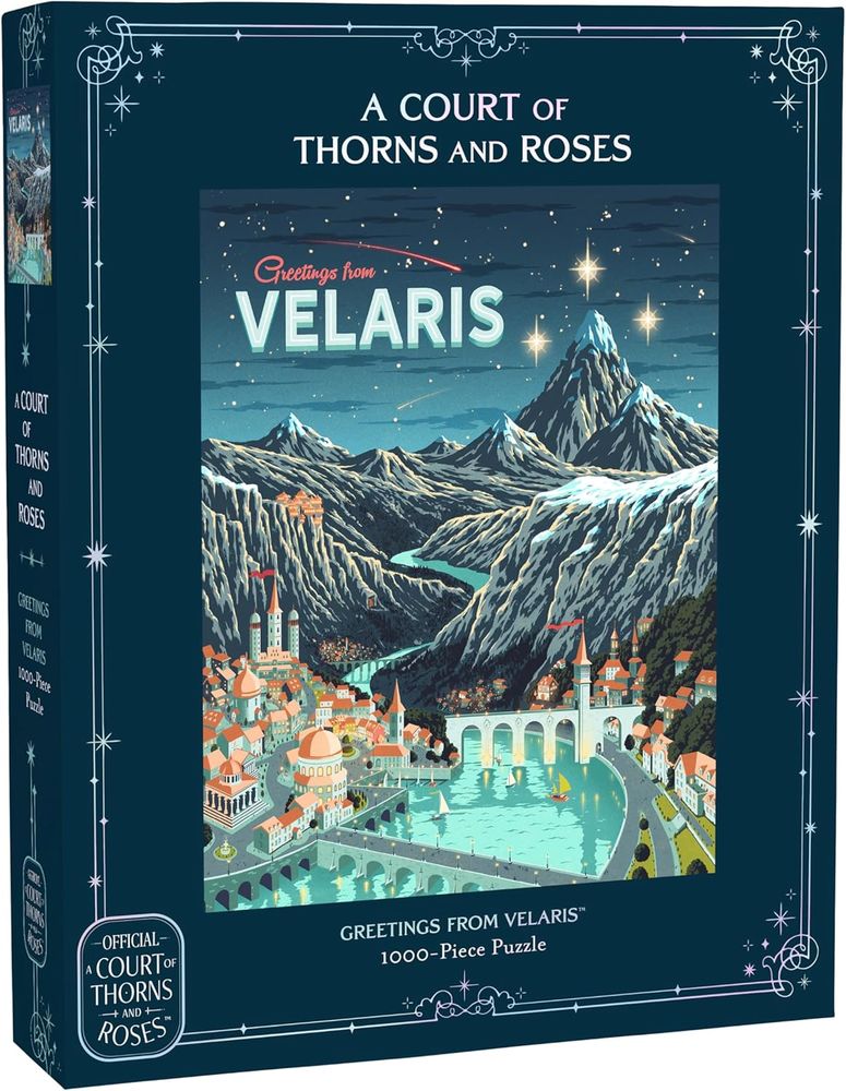 A Court of Thorns and Roses: Greetings from Velaris 1000 Piece Puzzle