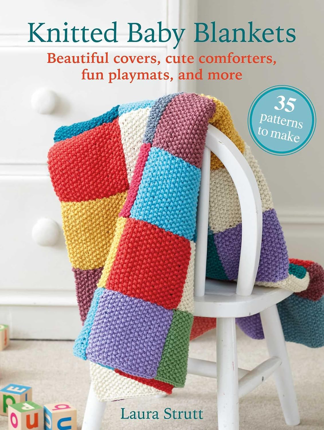 Knitted Baby Blankets: 35 Patterns To Make (Paperback)