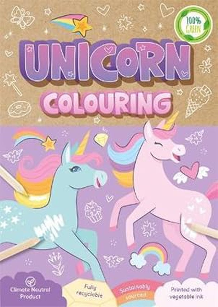 Unicorn Colouring Book
