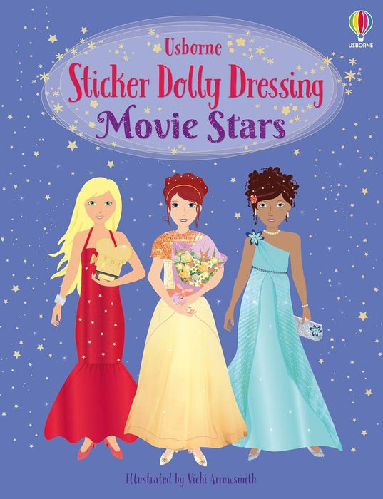 Sticker Dolly Dressing Movie Stars (Paperback)