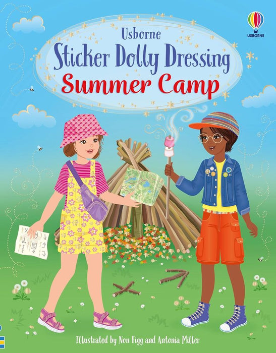 Sticker Dolly Dressing: Summer Camp (Paperback)