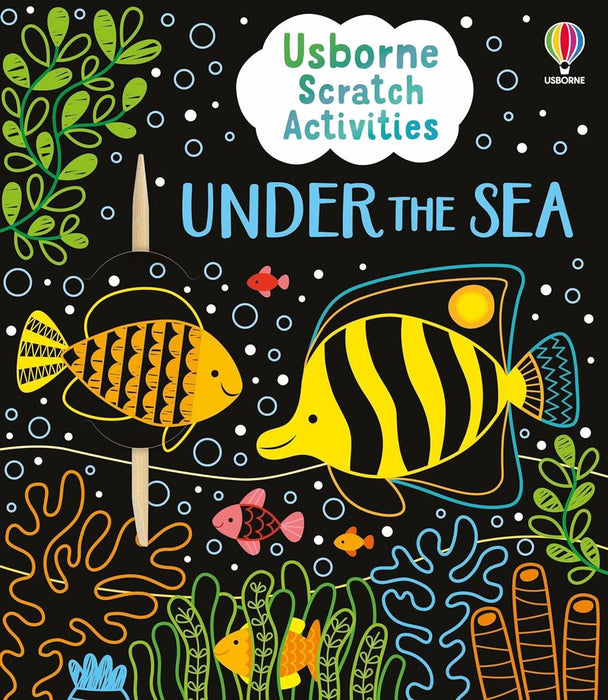 Usborne Scratch Activities Under the Sea (Paperback)