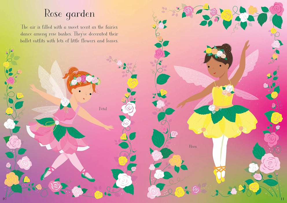 Little Sticker Dolly Dressing: Ballet Fairies (Paperback)