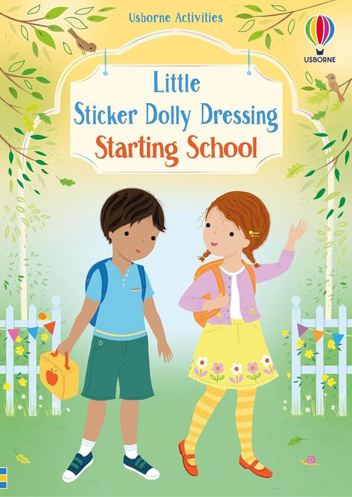 Little Sticker Dolly Dressing: Starting School (Paperback)