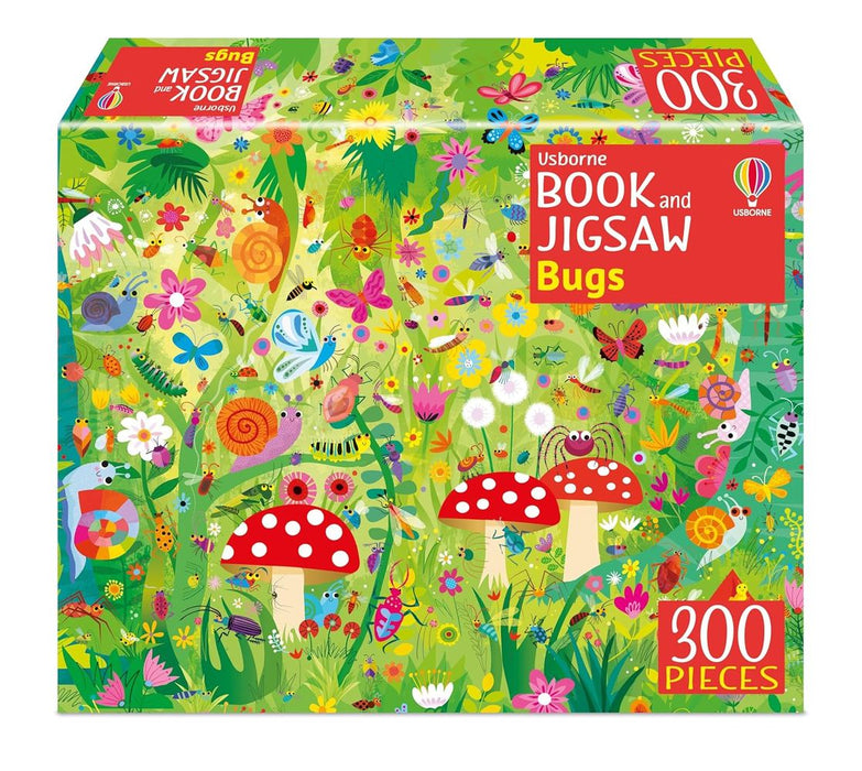 Usborne Book and Jigsaw Bugs 300 Piece Puzzle