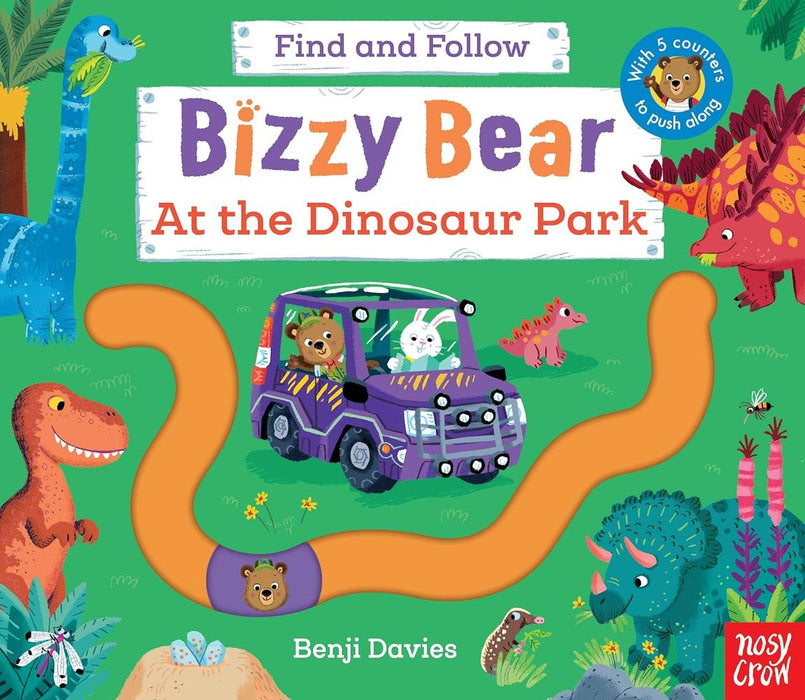 Blizzy Bear: At the Dinosaur Park (Board Book)