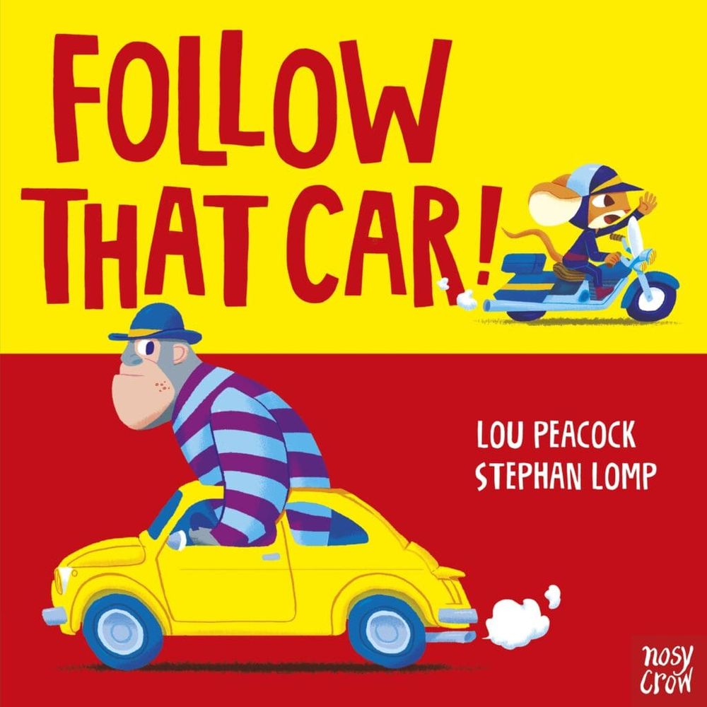 Follow That Car (Board Book)