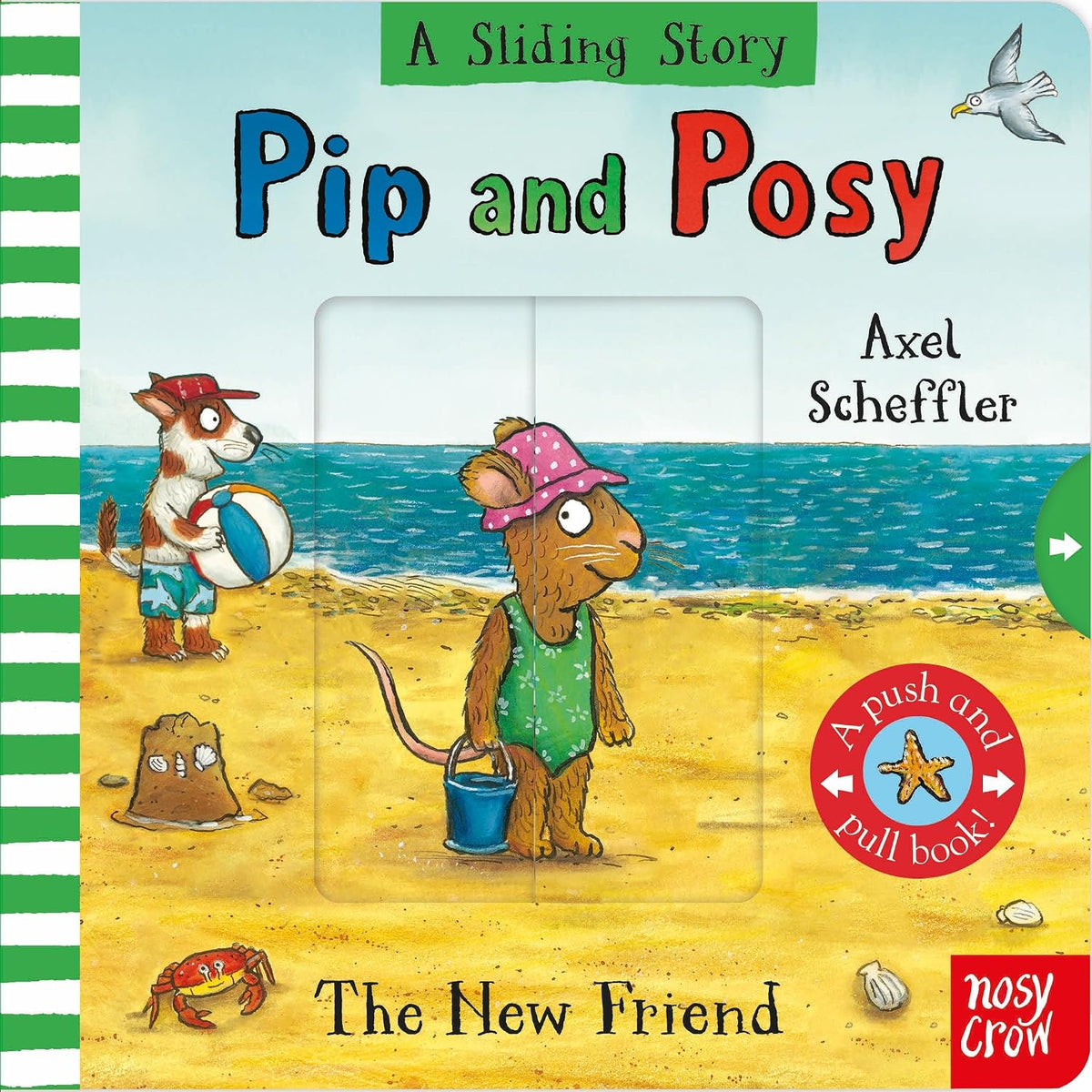 Pip & Posy A Sliding Story The New Friend (Board Book)