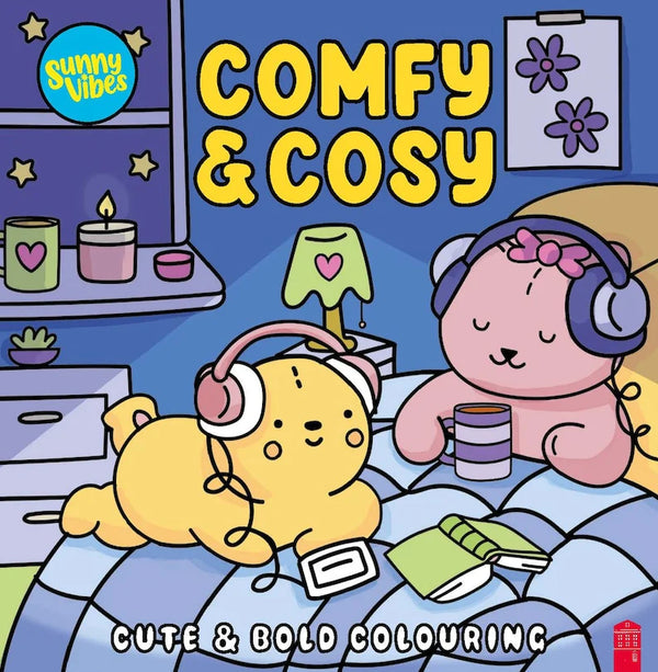 Sunny Vibes Colouring: Comfy & Cosy (Paperback)