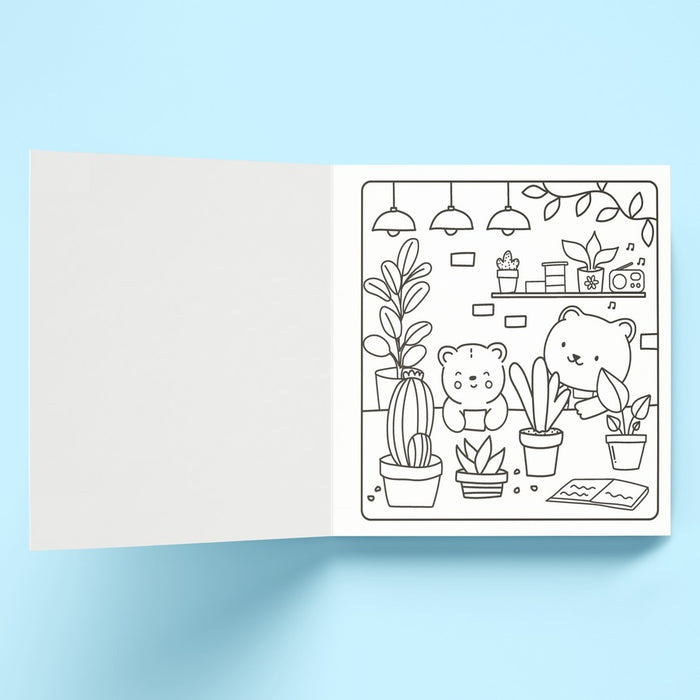 Sunny Vibes: Cute Colouring Kit (Hardcover)
