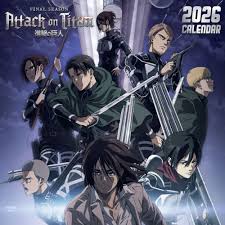 Attack on Titan Calendar 2026