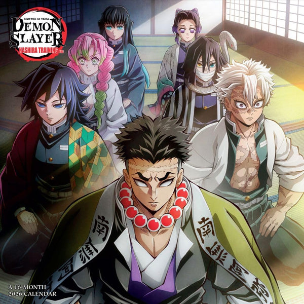 Demon Slayer Square Calendar 2026