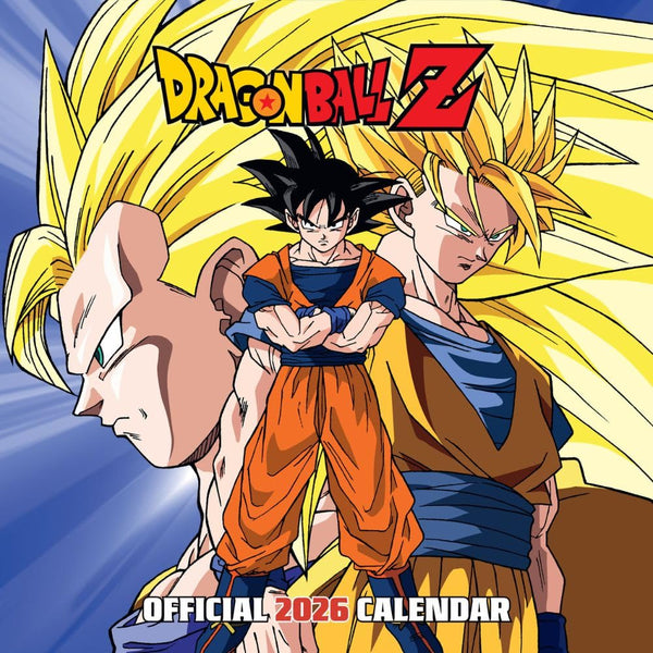 Dragon Ball Z Calendar 2026
