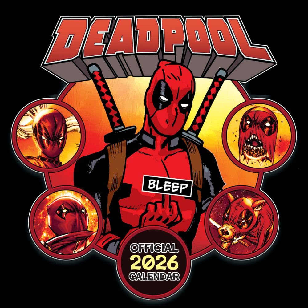 Marvel Deadpool Calendar 2026