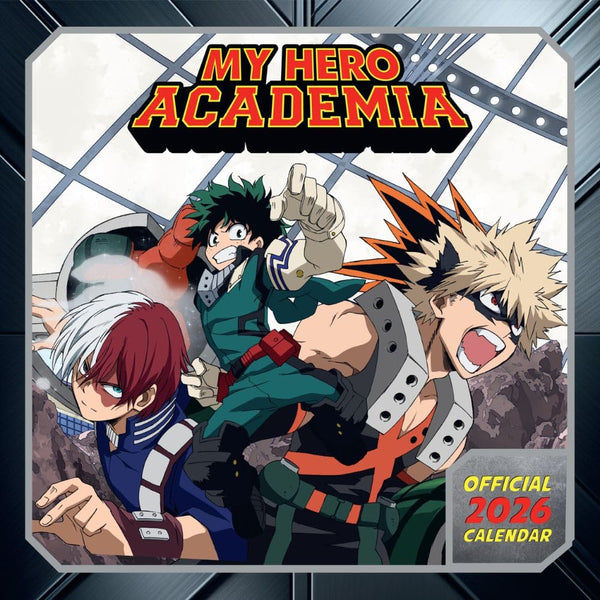 My Hero Academia Calendar 2026