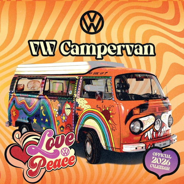 Volkswagen Camper Van Calendar 2026