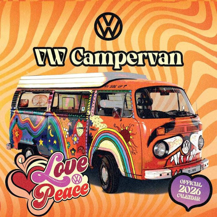 Volkswagen Camper Van Calendar 2026