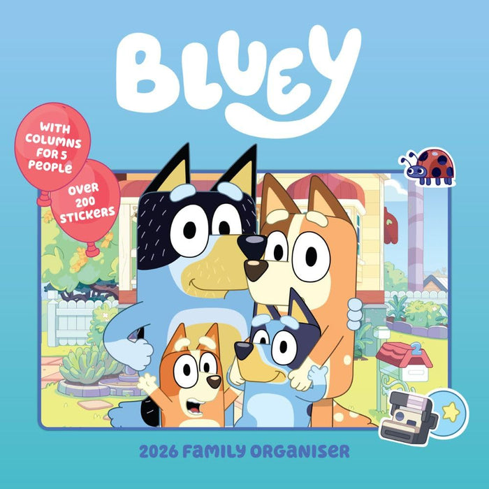 Bluey 2026 Family Organiser 2026