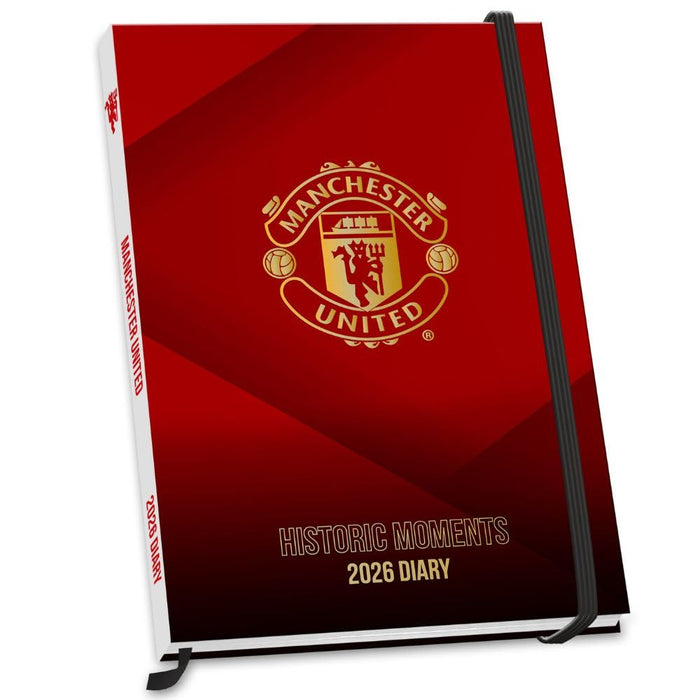 Manchester United FC A5 Diary 2026 (Hardcover)
