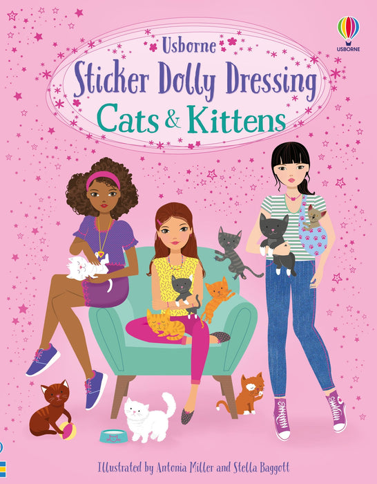 Sticker Dolly Dressing: Cats & Kittens (Paperback)