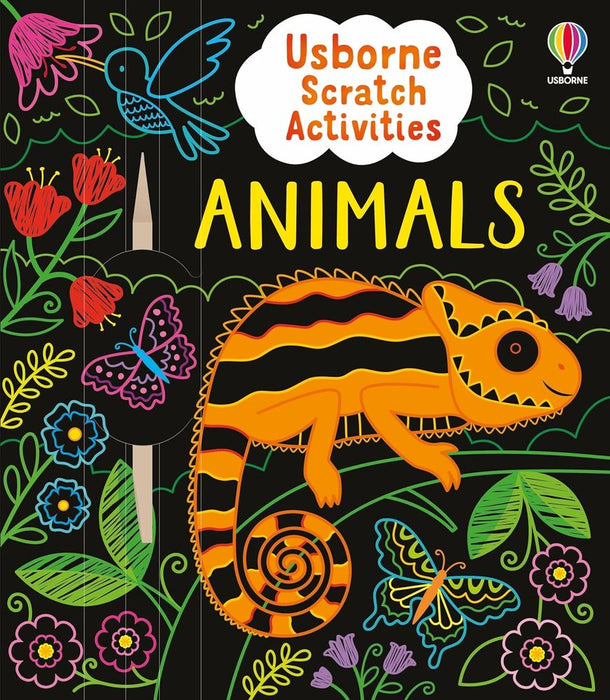 Usborne Scratch Activities: Animals (Paperback)