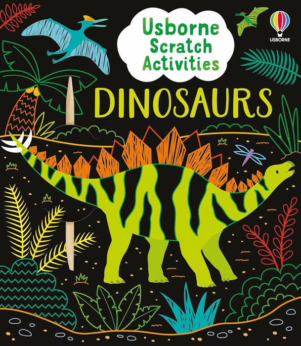 Usborne Scratch Activities: Dinosaurs (Paperback)
