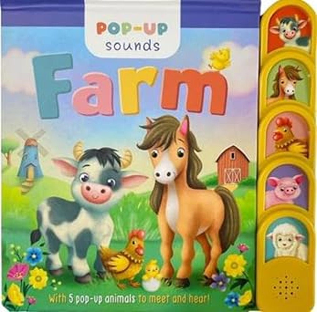 Pop-Up Sounds: Farm (Boardbook)
