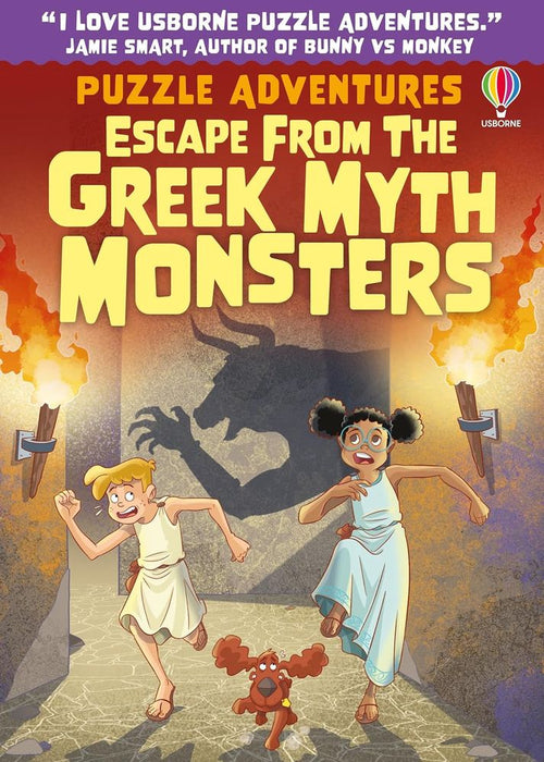 Puzzle Adventures: Escape from the Greek Myth Monsters (Paperback)