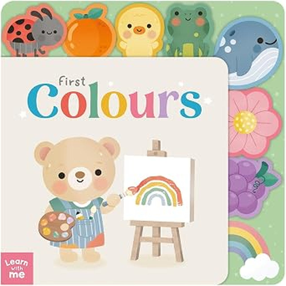 First Colours - Tabbed Board Book