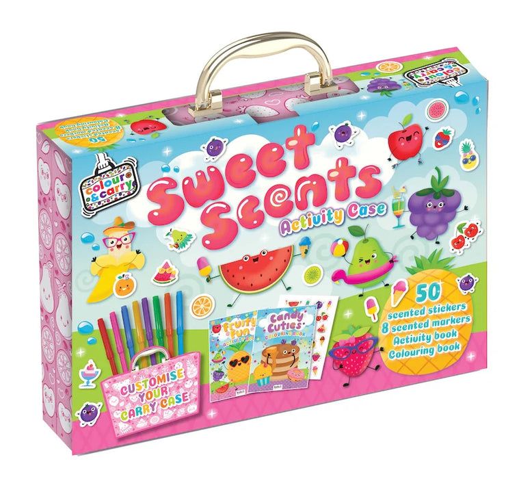 Colour and Carry Sweet Scent Activity Case Box Set