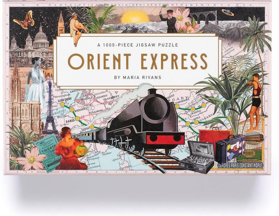 Orient Express 1000 Piece Puzzle