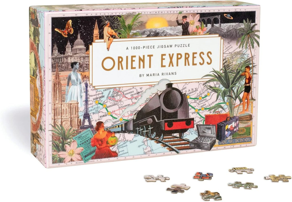 Orient Express 1000 Piece Puzzle