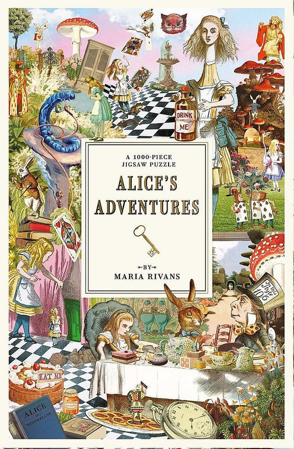 Alice's Adventures 1000 Puzzle Piece  (Paperback)