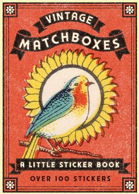 Vintage Matchboxes: A Little Sticker Book (Paperback)