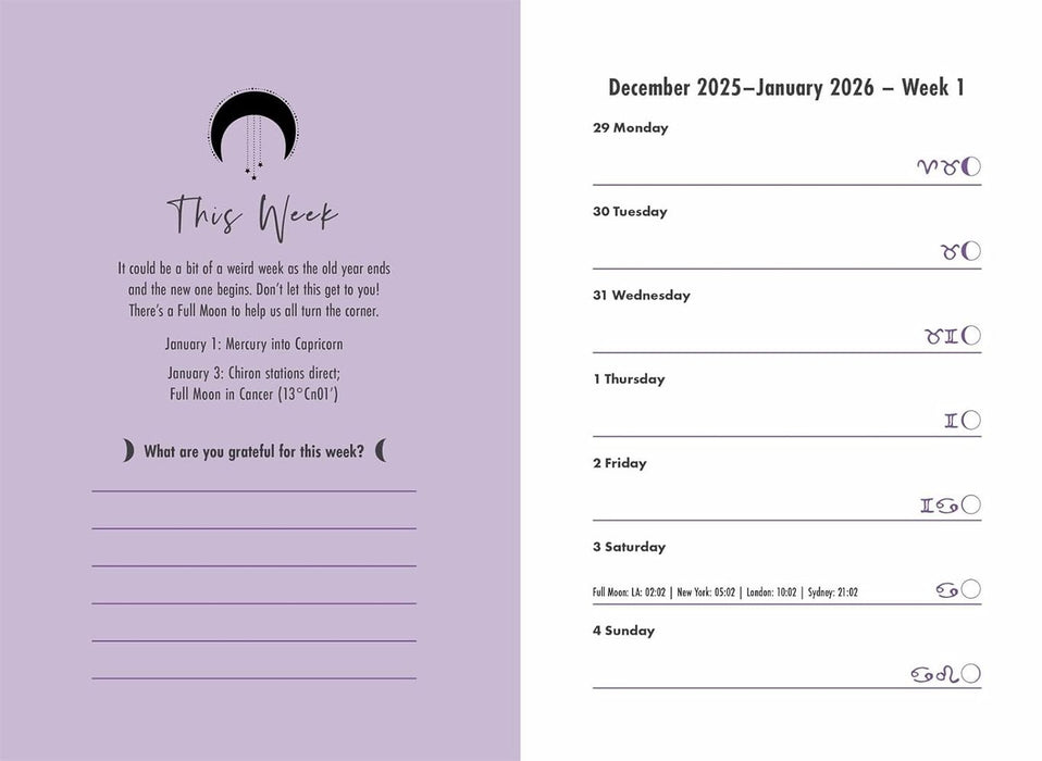 Moonology Diary 2026