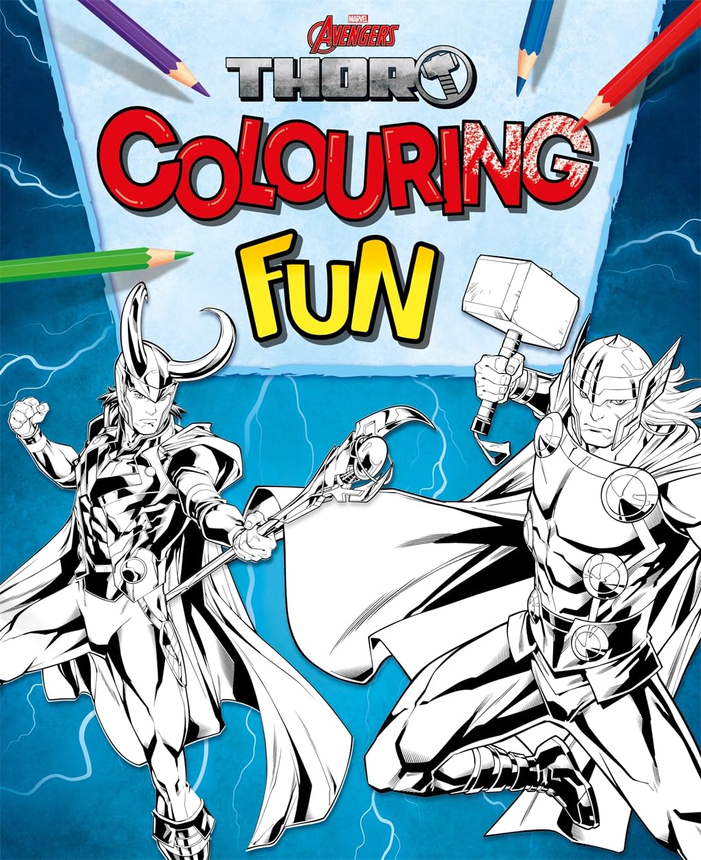 Marvel Avengers Thor Colouring Fun (Paperback)