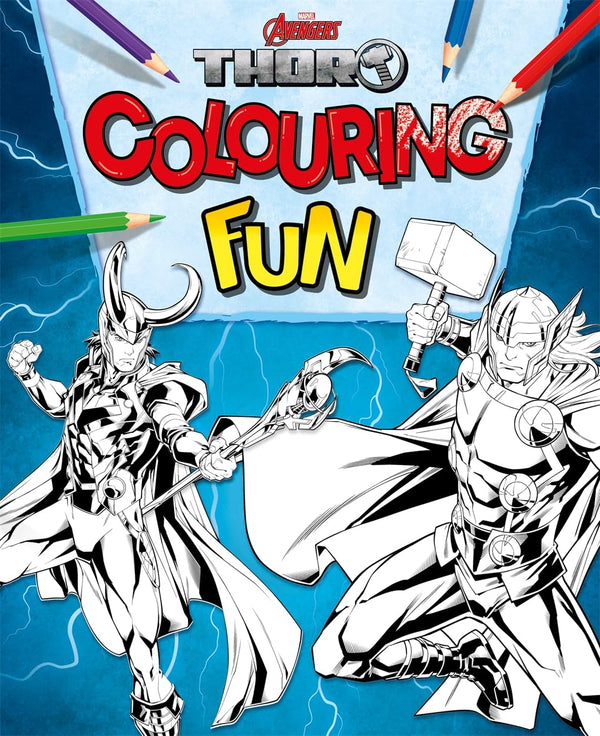 Marvel Avengers Thor Colouring Fun (Paperback)