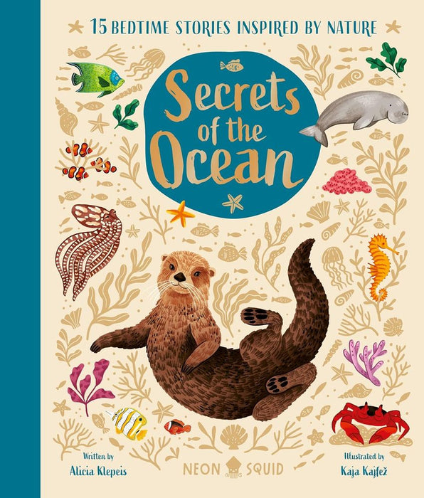 Secrets of the Ocean: 15 Bedtime Stories Inspired by Nature (Hardcover)