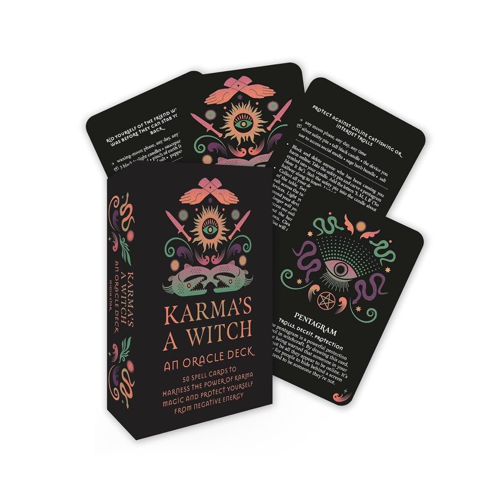 Krishna Oracle Card Karma's A Witch: An Oracle Deck (Cards) — Wordsworth Books