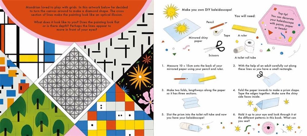 Meet the Artist: Piet Mondrian: An Art Activity Book (Paperback)