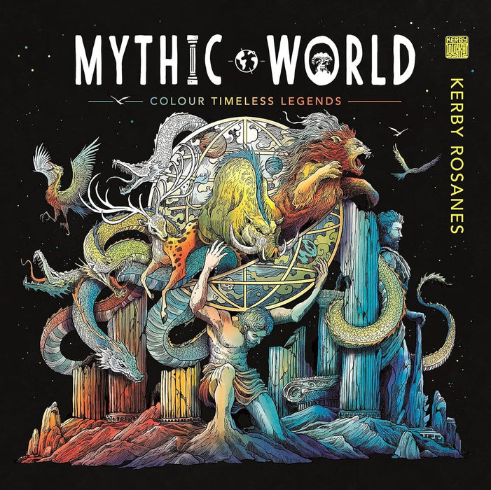 Mythic World: Colour Timeless Legends (Paperback)