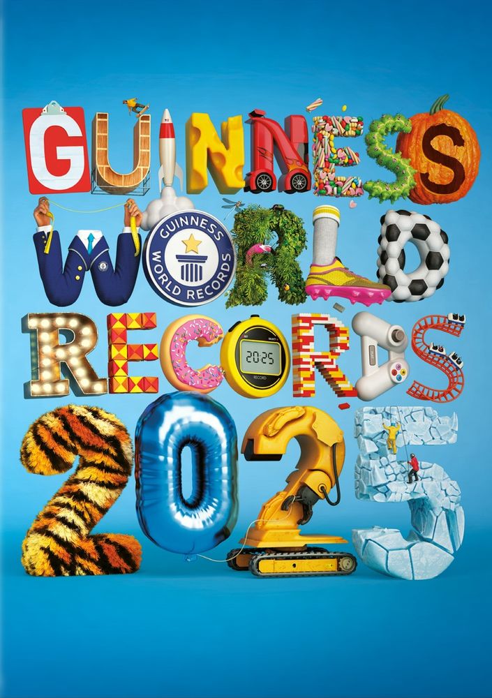 Guinness World Records 2025 (Hardback) — Wordsworth Books